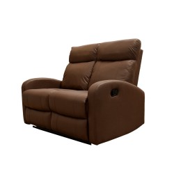 Love Seat Futura - Chocolate