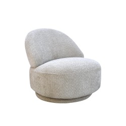 Sillón Giratorio Conti - Beige