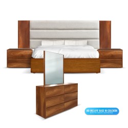 Recámara King Size Mercury 5 Pz