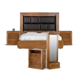 Recámara King Size Braham 5 Pz