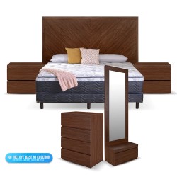 Recámara Queen Size Bristol 5 Pz