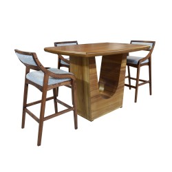 Comedor Palermo 4P - Parota