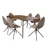 Comedor Iron 6 Sillas Adde