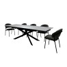 Comedor Altea  8P - Piedra Armani - Cameron Gris