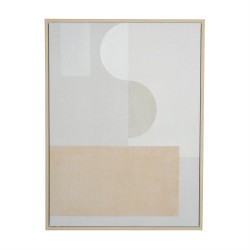 Cuadro de Arte con Lienzo Marco de Madera