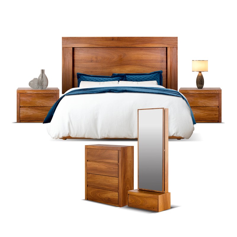 Recámara King Size Constanza 5 Pz